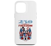 Carcasa para iPhone 13 Pro MAX USA 250th Anniversary Celebra Cool Patriotic Boxer Puppy