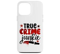 Carcasa para iPhone 13 Pro MAX Verdadero Crimen Adicto al Crimen Asesino en Serie programas de Asesinato de televisión Criminal