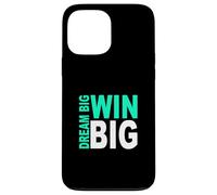 Carcasa para iPhone 13 Pro MAX Verde Azulado Claro Aqua Color Dream/Win Big Light Teal Aqua
