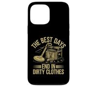 Carcasa para iPhone 13 Pro MAX Vida de Detectorista The Best Days End In Dirty Clothes