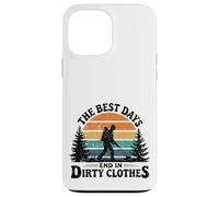 Carcasa para iPhone 13 Pro MAX Vida de Detectorista The Best Days End In Dirty Clothes