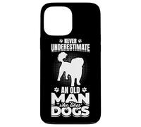 Carcasa para iPhone 13 Pro MAX Viejo al Que le Gustan los Perros Día del Padre