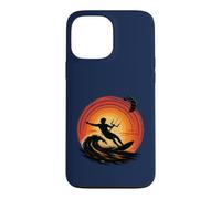 Carcasa para iPhone 13 Pro MAX Viento Infinito y energía oceánica Kitesurf Atardecer