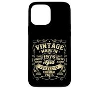Carcasa para iPhone 13 Pro MAX Vintage 1976 Made Or Born In 1976 Original Parts Birthday