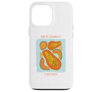 Carcasa para iPhone 13 Pro MAX Vintage Fruit Papaya Flower Botanical Cottagecore Fruit