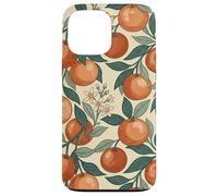 Carcasa para iPhone 13 Pro MAX Vintage Orange Fruit and Blossom Botanical Pattern
