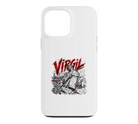 Carcasa para iPhone 13 Pro MAX Virgilio Romano Poeta Eneida Latina Clásico Épico