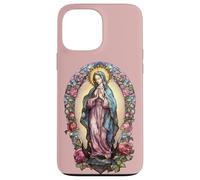 Carcasa para iPhone 13 Pro MAX Virgin Mary Blessed Christian Women Mexican Religious Art