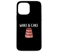 Carcasa para iPhone 13 Pro MAX Wake & Cake Costume Funny Cake Baker Decorator Meme Costume