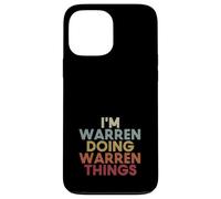 Carcasa para iPhone 13 Pro MAX Warren Name Warren Personalized Name First Given