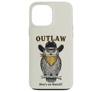 Carcasa para iPhone 13 Pro MAX Western Owl Cowboy Night Watch Country
