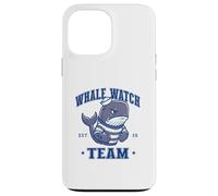 Carcasa para iPhone 13 Pro MAX Whale Watch Team Watching Crew Sports Mascot Sailor
