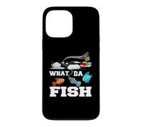 Carcasa para iPhone 13 Pro MAX What da Fish - Pesca de plástico para Pesca