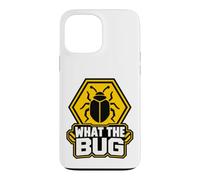 Carcasa para iPhone 13 Pro MAX What The Bug Catcher Warning Funny Entomology Insect Catch