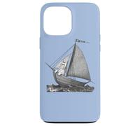 Carcasa para iPhone 13 Pro MAX Where The Wild Things Are Sailing on a Boat