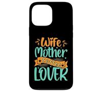 Carcasa para iPhone 13 Pro MAX Wife Mother Coffee Lover Funny Mother's Day Coffee For Mom