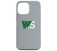 Carcasa para iPhone 13 Pro MAX William Smith College Heron's WS Monograma Logo - HWSC