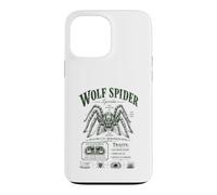 Carcasa para iPhone 13 Pro MAX Wolf Spider Lycosidae Arachnid Natural History