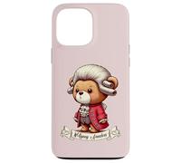 Carcasa para iPhone 13 Pro MAX Wolgang Amadeus Mozart Osito de Peluche música clásica