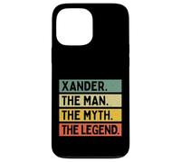 Carcasa para iPhone 13 Pro MAX Xander The Man The Myth The Legend - Cita Personalizada Divertida