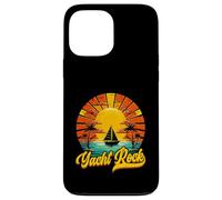 Carcasa para iPhone 13 Pro MAX Yacht Rock 70s 80s Navegación Vintage Atardecer Palm Beach