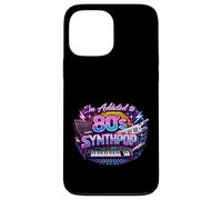 Carcasa para iPhone 13 Pro MAX Yo también Soy Adicto al Synthpop de los 80