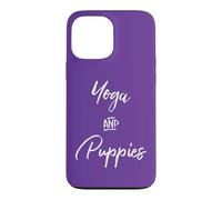 Carcasa para iPhone 13 Pro MAX Yoga & Puppies Namastay Home with Dog Doing Yoga Lovers Yogi