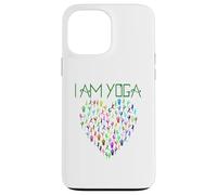 Carcasa para iPhone 13 Pro MAX Yoga T Shirt I Am Yoga Heart Poses Yogi Classes Teacher Gift
