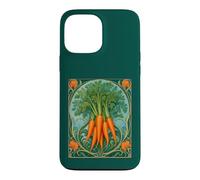 Carcasa para iPhone 13 Pro MAX Zanahorias Art Nouveau Botánico Vegetal Art