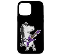 Carcasa para iPhone 13 Pro MAX Zebra Tocando Guitarra