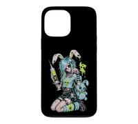 Carcasa para iPhone 13 Pro MAX Zombie Goth Bunny Esqueleto Chica EMO Kawaii Goth Chica