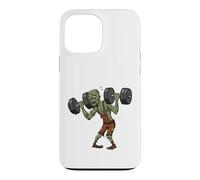 Carcasa para iPhone 13 Pro MAX Zombie Halterofilia Muertos vivientes Gimnasio Entren