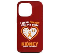 Carcasa para iPhone 13 Pro Me Pongo Naranja para la concienciación sobre el cáncer de riñón de mi Madre