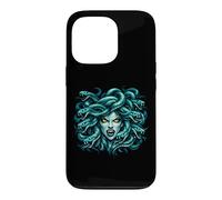 Carcasa para iPhone 13 Pro Medusa Mitología Griega Antigua Oscuridad Diseño Retro Halloween