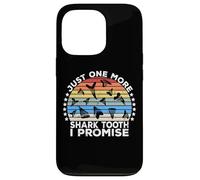 Carcasa para iPhone 13 Pro Megalodon Fossil Teeth Just One More Shark Tooth Geologist