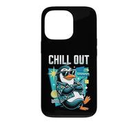 Carcasa para iPhone 13 Pro Mellow Penguin Tropical Shirt Retro Geometric Art