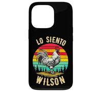 Carcasa para iPhone 13 Pro Meme de Pollo Vintage de Wilson Lo Siento