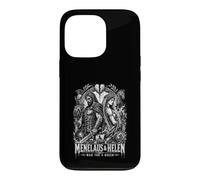 Carcasa para iPhone 13 Pro Menelao y Helen para una mitología Griega de Queens