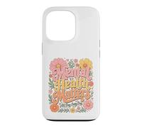 Carcasa para iPhone 13 Pro Mental Health Matters All Day Every Day Inspirational