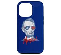 Carcasa para iPhone 13 Pro Merica Lincoln - 4th July Veterans or Memorial Day Abe