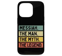 Carcasa para iPhone 13 Pro Messiah The Man The Myth The Legend - Cita Personalizada Divertida