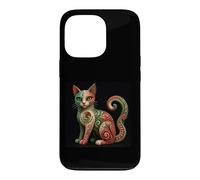 Carcasa para iPhone 13 Pro Mexican Alebrije Cat