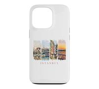 Carcasa para iPhone 13 Pro Mezquitas de Turquía, Bósforo y bazares - Vacaciones Estambul