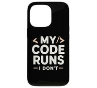 Carcasa para iPhone 13 Pro Mi código se Ejecuta yo no | Coding Joke Funny Software Engineer