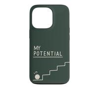 Carcasa para iPhone 13 Pro Mi potencial Motivación Graciosa Humor Perezoso Sarcasmo