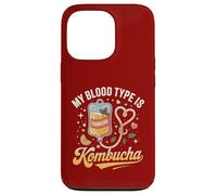 Carcasa para iPhone 13 Pro Mi Tipo de Sangre es Kombucha