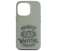 Carcasa para iPhone 13 Pro Midwest Whitetail Deer Skull Buck Hunting