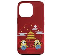 Carcasa para iPhone 13 Pro Minions Lunar New Year Fireworks Fun