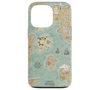 Carcasa para iPhone 13 Pro Minions & Monsters Treasure Map All Over Print