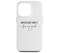 Carcasa para iPhone 13 Pro Mira a Dios girarlo para mi Buen Génesis 50 20